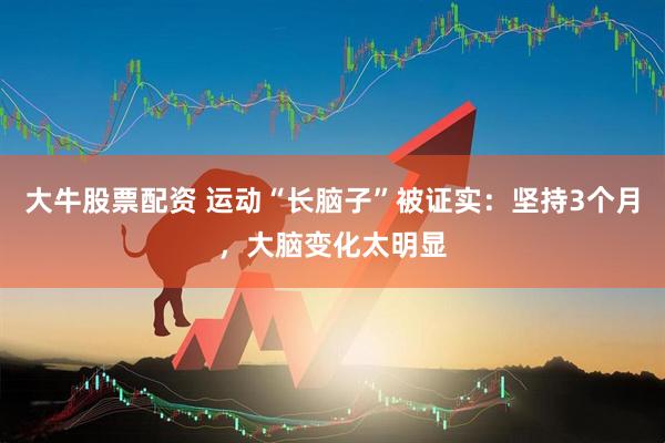 大牛股票配资 运动“长脑子”被证实：坚持3个月，大脑变化太明显
